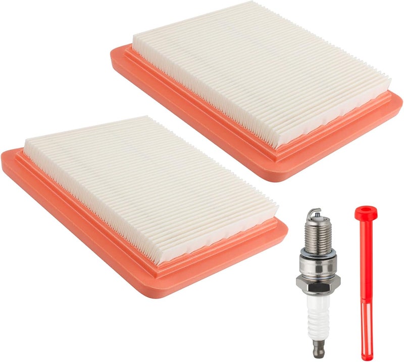 Ferilter GCV160 Air Filter Fuel Filter for Honda GCV160 GCV170 GCV190 GCV200 GC160 GC190 Engine 17211-Z8B-901 Air Filter 16952-Z8B-000 Fuel Filter Tune up Kit for Honda HRX217 HRN216 Lawn Mower Parts - Image 1